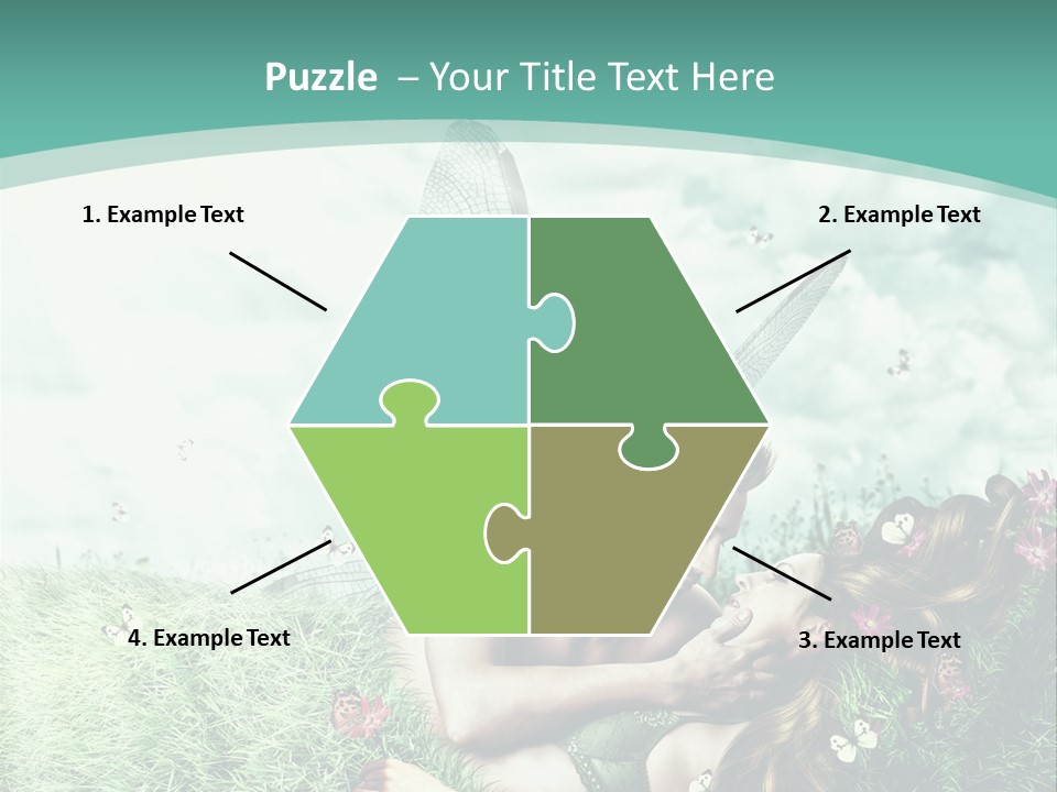 Romantic Lovers Valentines PowerPoint Template