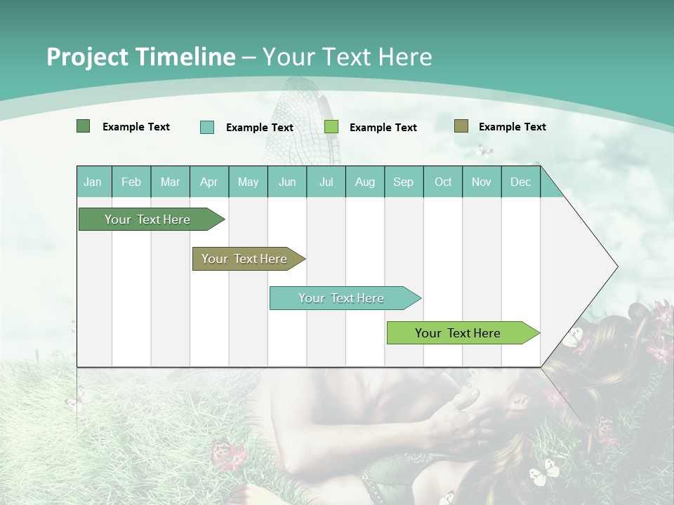 Romantic Lovers Valentines PowerPoint Template