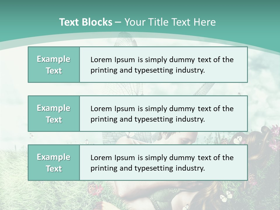 Romantic Lovers Valentines PowerPoint Template