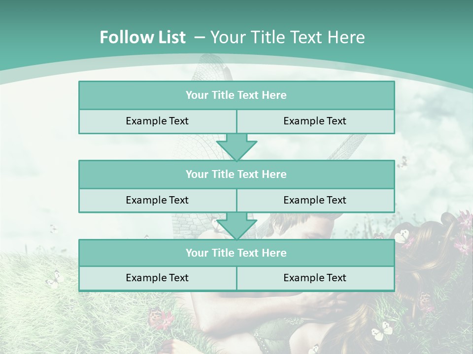 Romantic Lovers Valentines PowerPoint Template