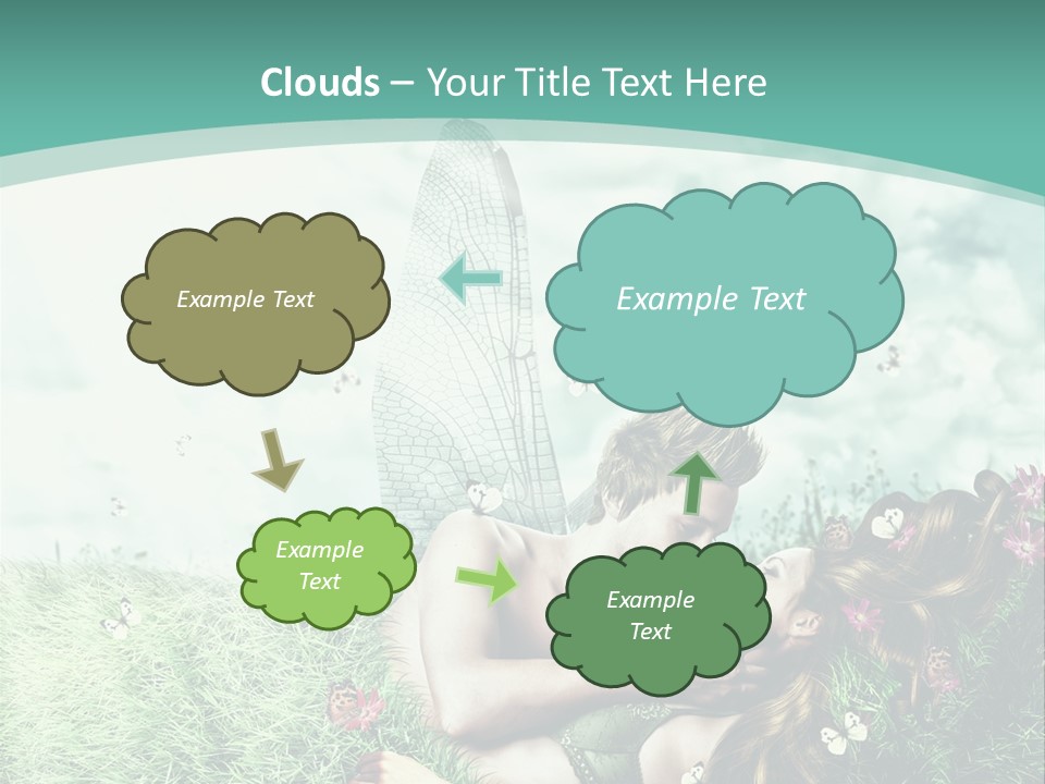 Romantic Lovers Valentines PowerPoint Template