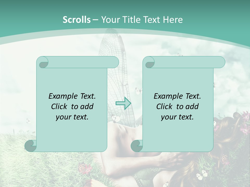 Romantic Lovers Valentines PowerPoint Template