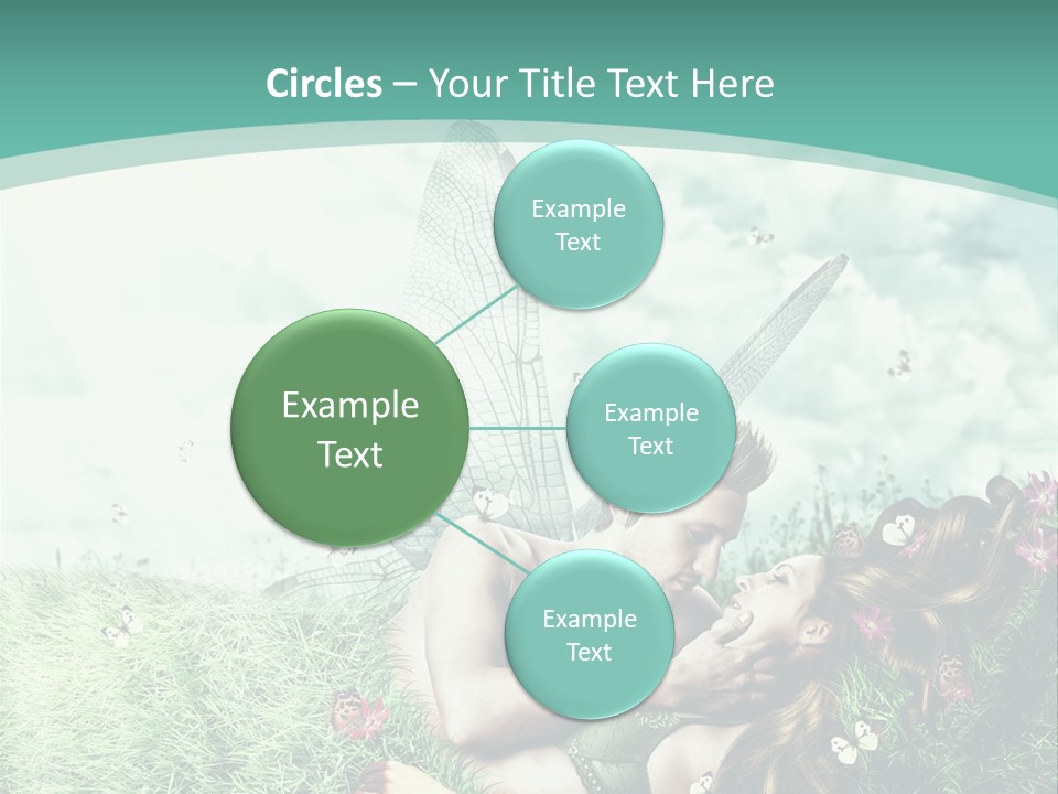 Romantic Lovers Valentines PowerPoint Template