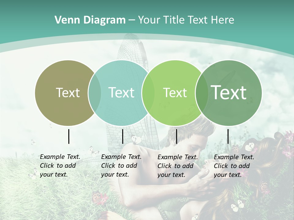 Romantic Lovers Valentines PowerPoint Template