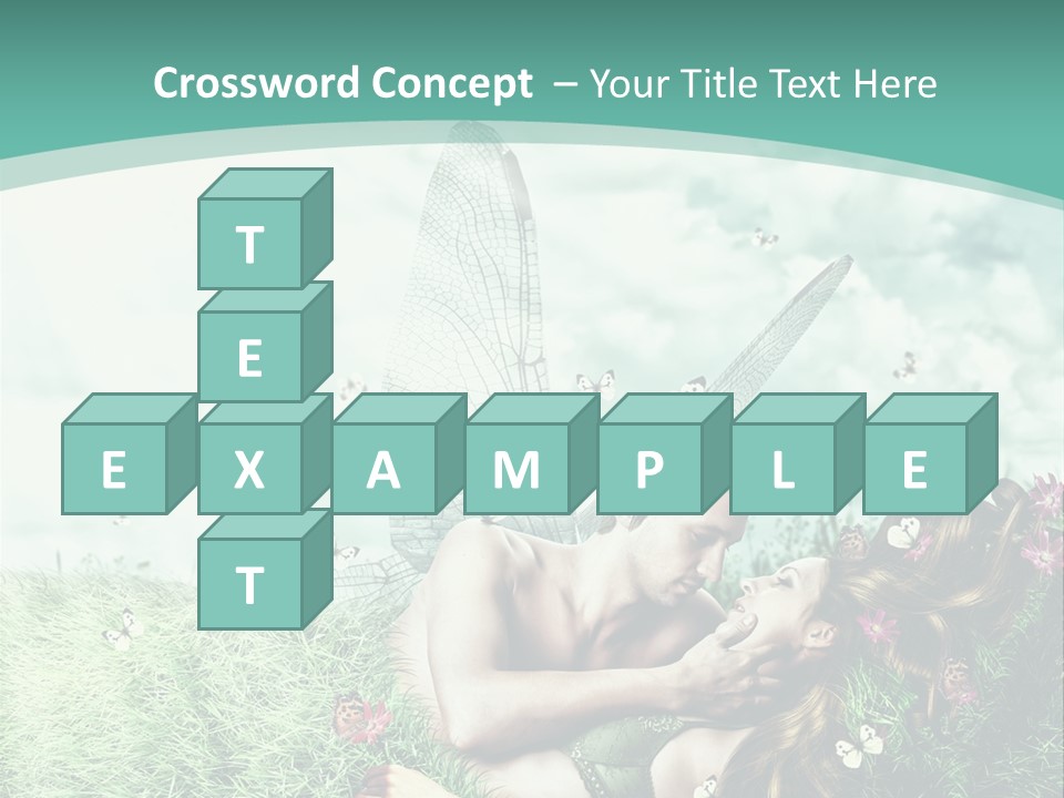 Romantic Lovers Valentines PowerPoint Template