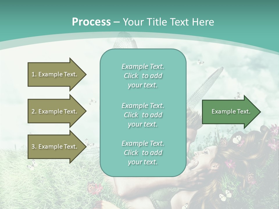 Romantic Lovers Valentines PowerPoint Template