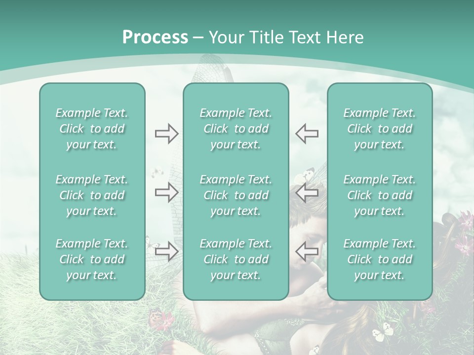 Romantic Lovers Valentines PowerPoint Template