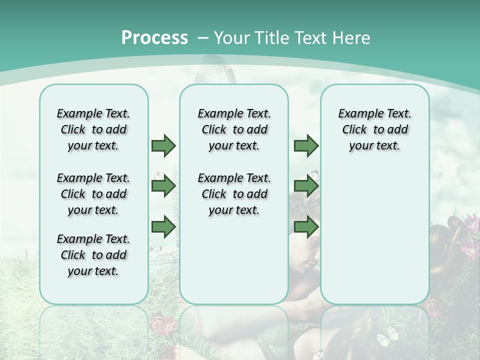 Romantic Lovers Valentines PowerPoint Template