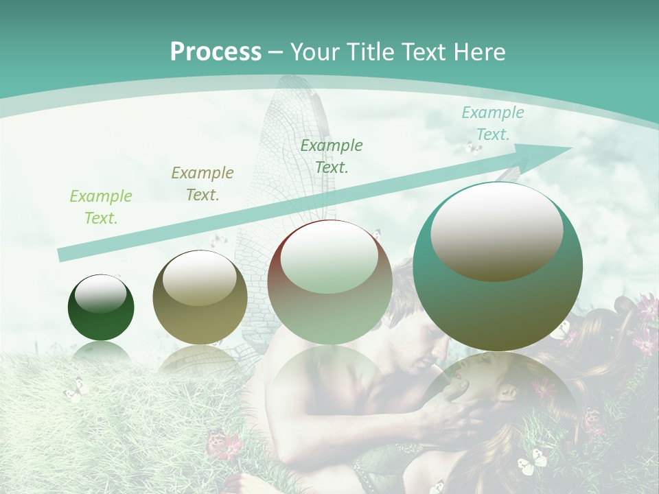 Romantic Lovers Valentines PowerPoint Template