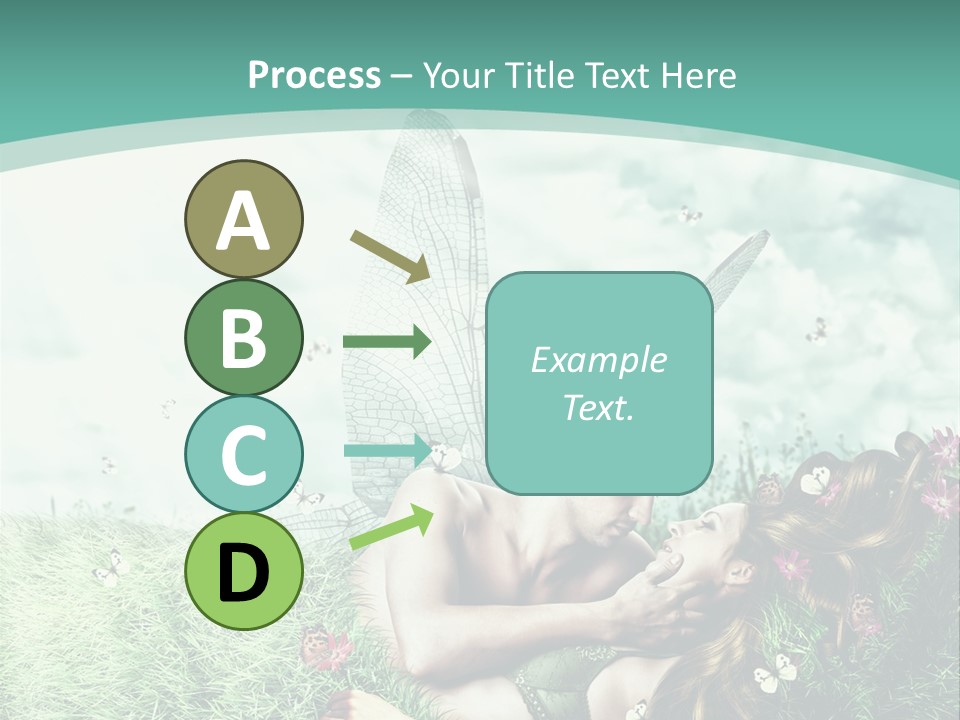 Romantic Lovers Valentines PowerPoint Template