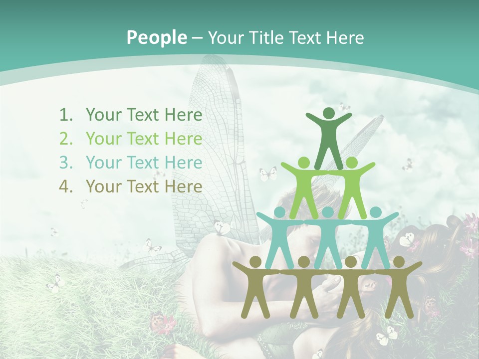 Romantic Lovers Valentines PowerPoint Template