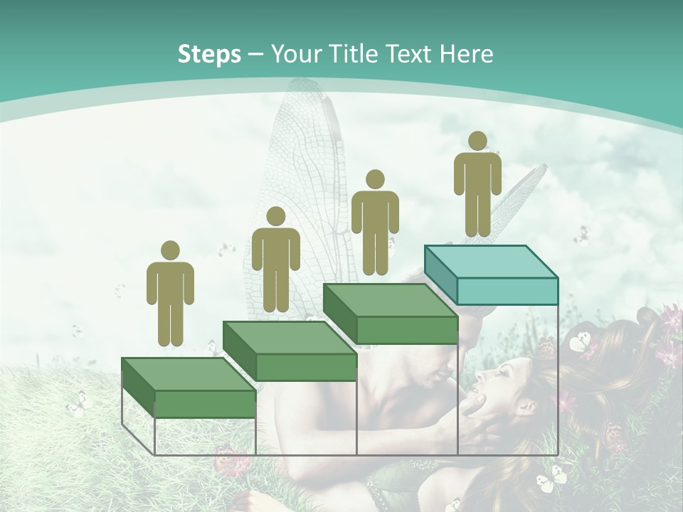 Romantic Lovers Valentines PowerPoint Template