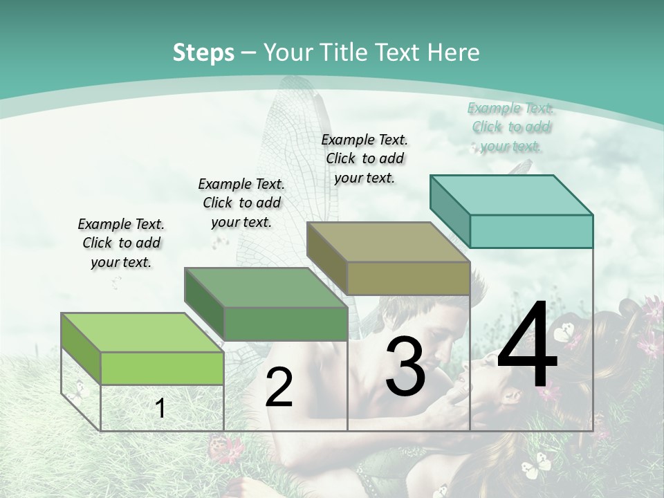 Romantic Lovers Valentines PowerPoint Template