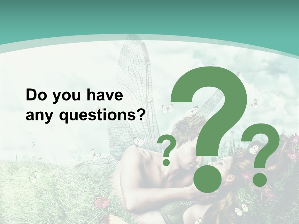 Romantic Lovers Valentines PowerPoint Template