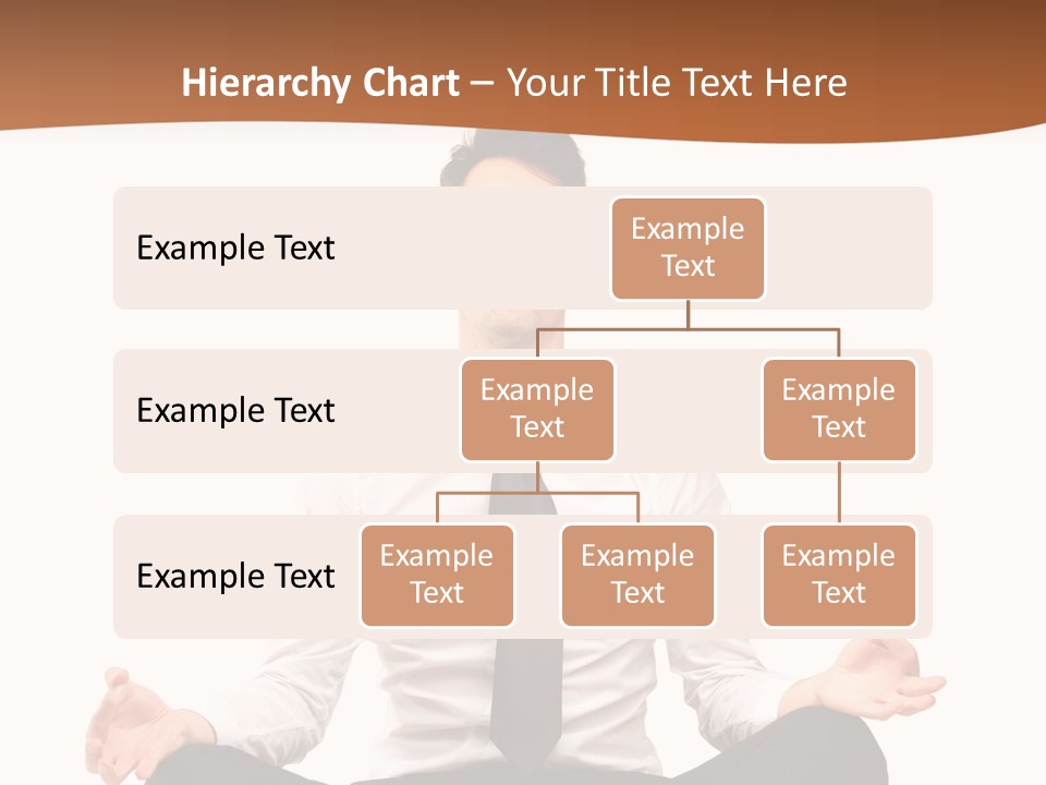 Relax Young Isolated PowerPoint Template