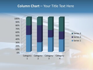 Blue Viaduct Transportation PowerPoint Template