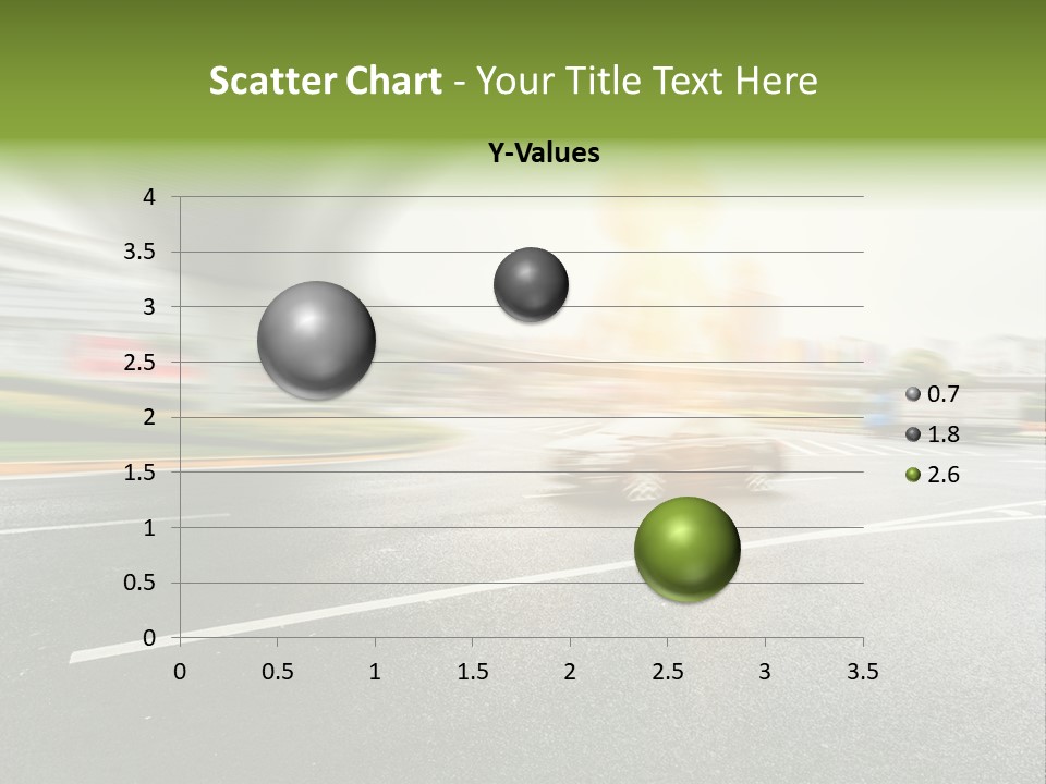 Viaduct Direction Busy PowerPoint Template