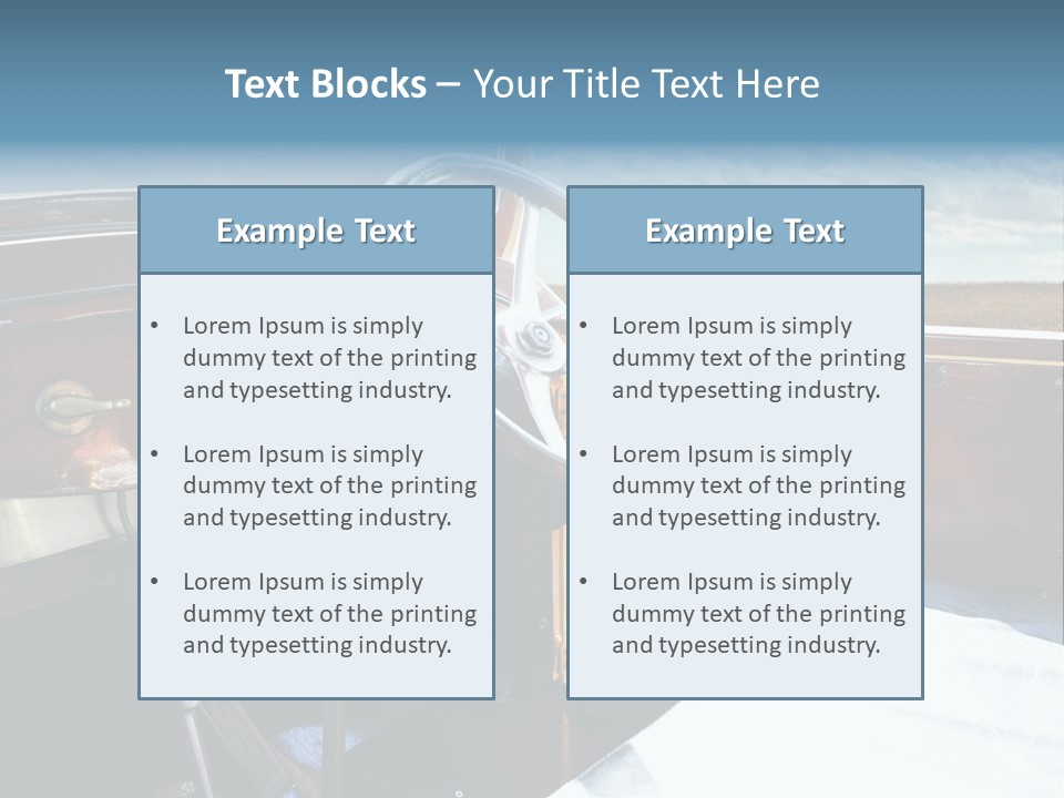 Design Old Shine PowerPoint Template