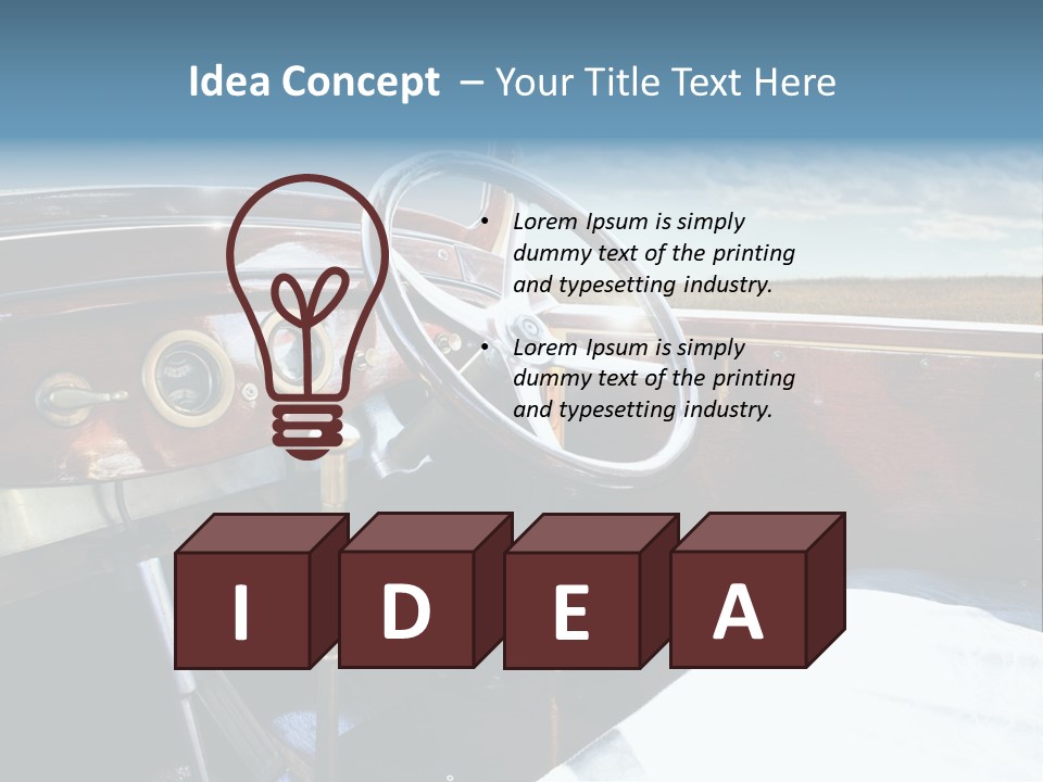 Design Old Shine PowerPoint Template