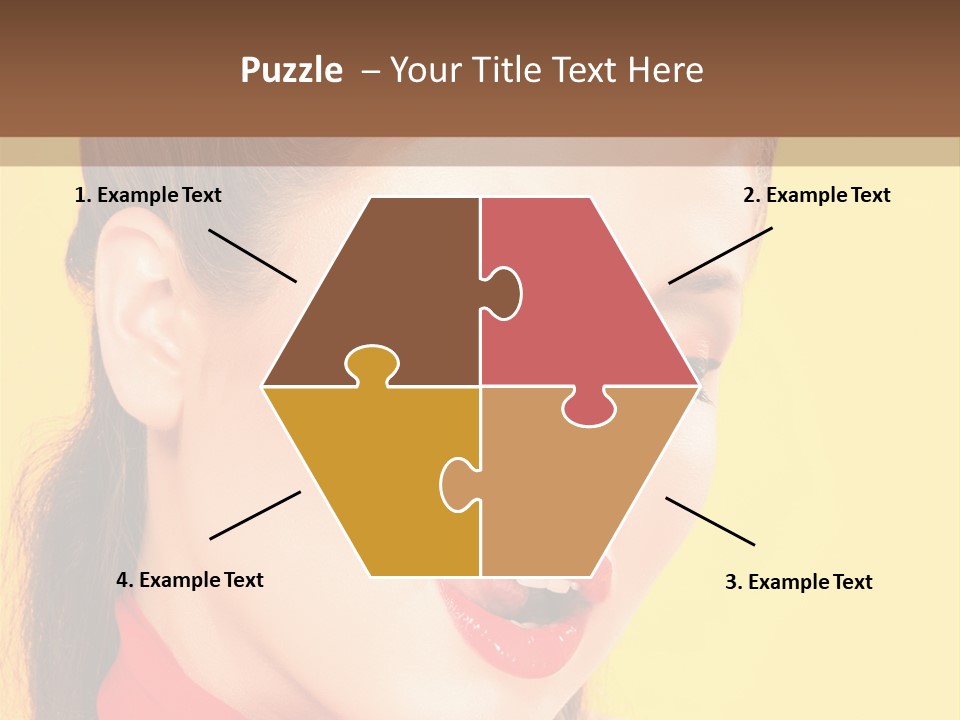 Fashion Background Yellow PowerPoint Template