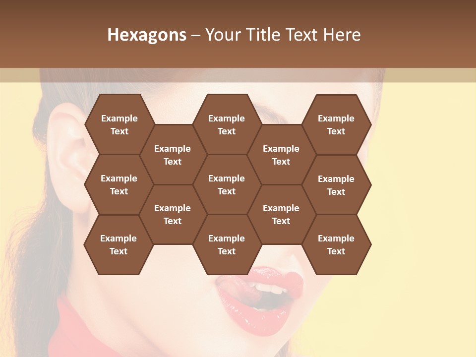 Fashion Background Yellow PowerPoint Template