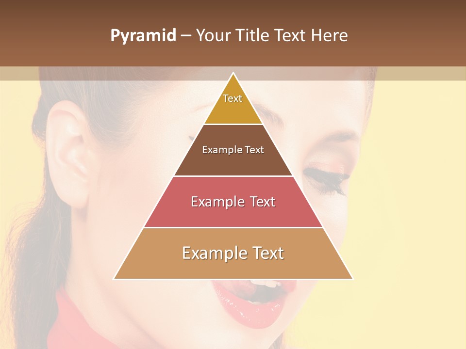 Fashion Background Yellow PowerPoint Template