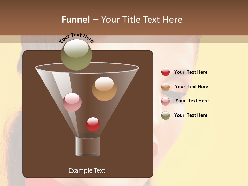 Fashion Background Yellow PowerPoint Template