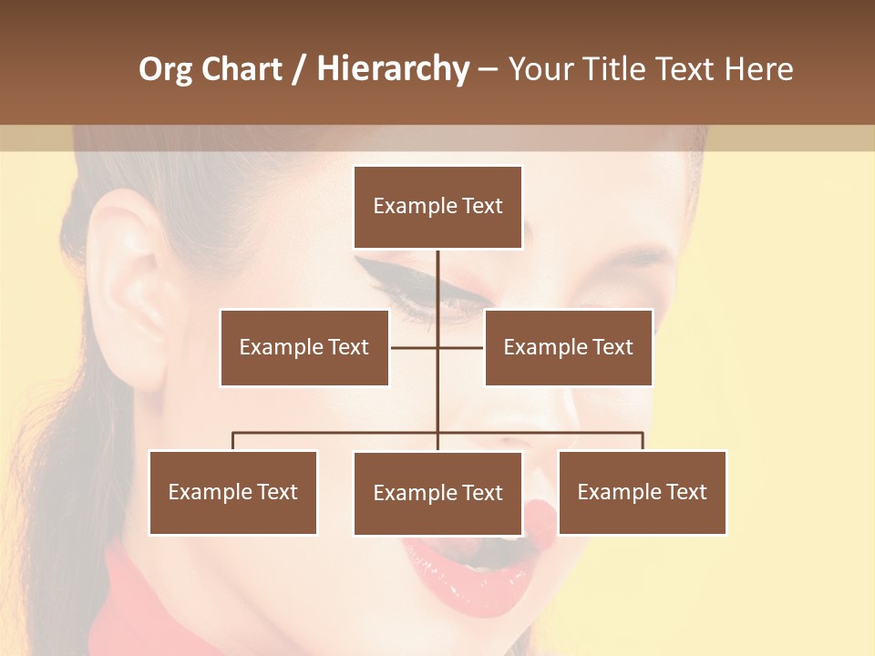 Fashion Background Yellow PowerPoint Template