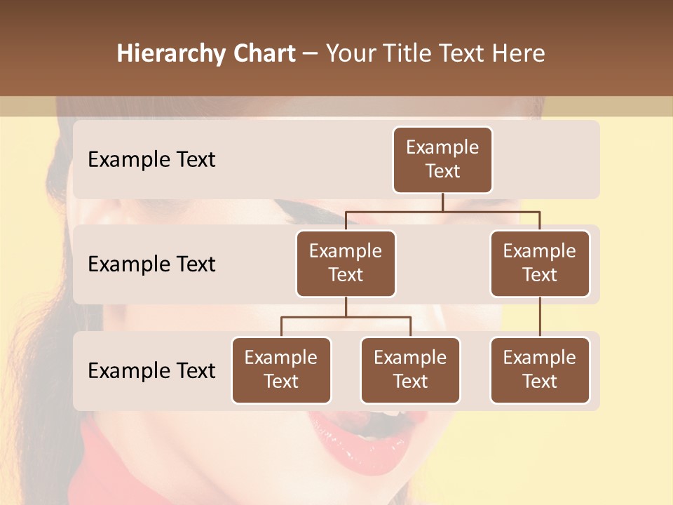 Fashion Background Yellow PowerPoint Template