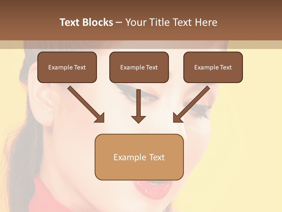 Fashion Background Yellow PowerPoint Template