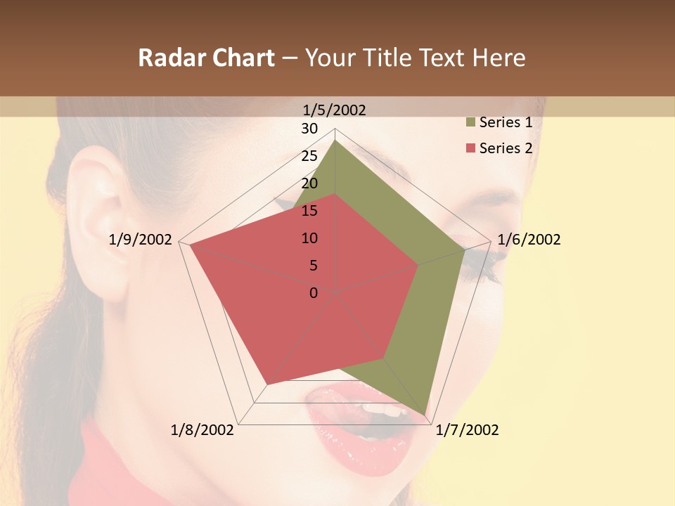 Fashion Background Yellow PowerPoint Template