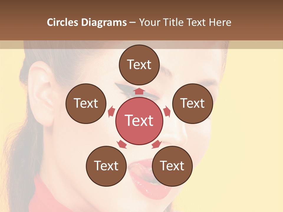 Fashion Background Yellow PowerPoint Template