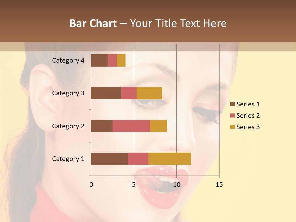 Fashion Background Yellow PowerPoint Template
