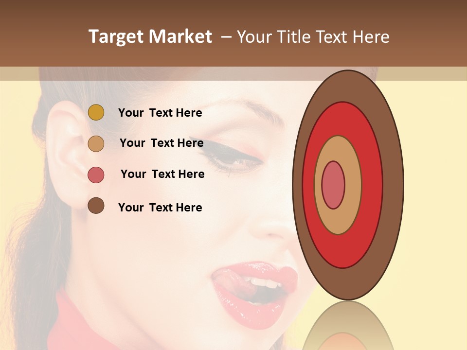 Fashion Background Yellow PowerPoint Template