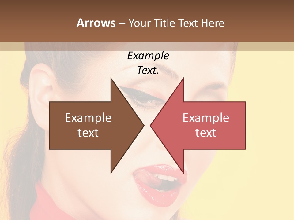 Fashion Background Yellow PowerPoint Template