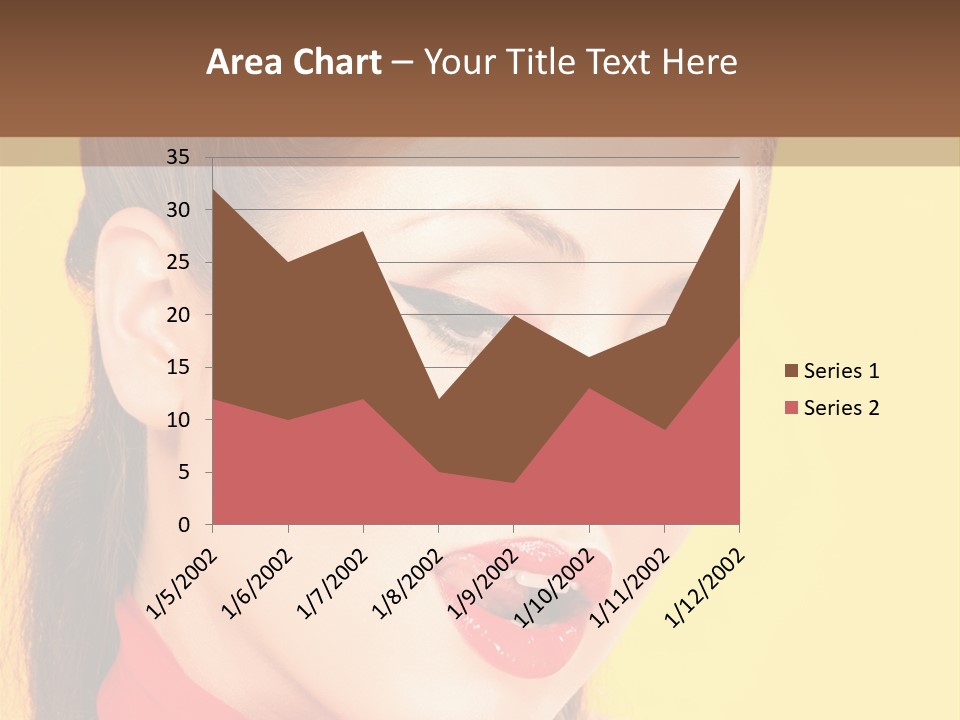 Fashion Background Yellow PowerPoint Template