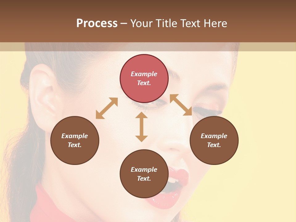 Fashion Background Yellow PowerPoint Template