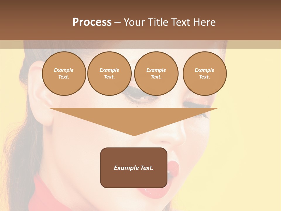 Fashion Background Yellow PowerPoint Template