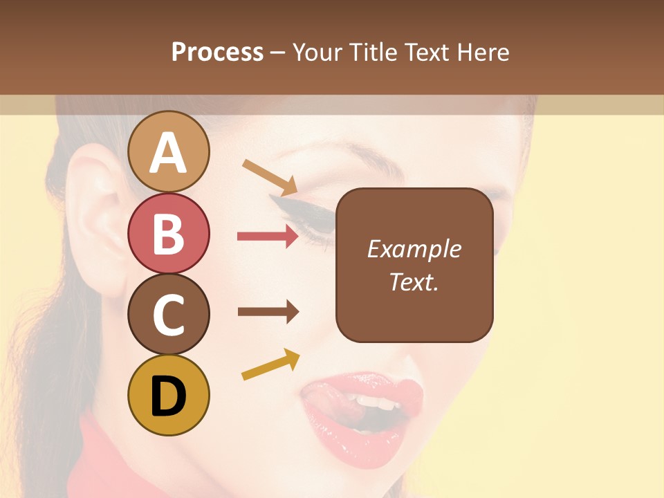 Fashion Background Yellow PowerPoint Template