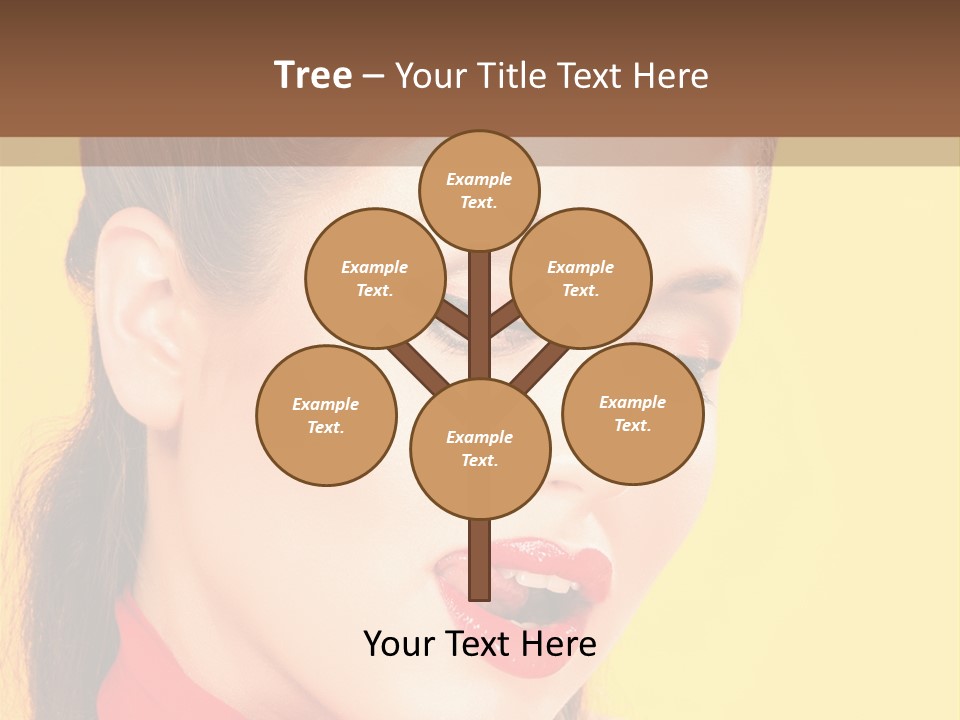 Fashion Background Yellow PowerPoint Template