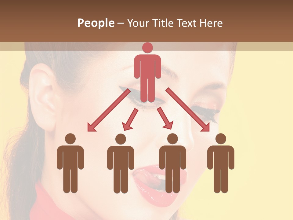 Fashion Background Yellow PowerPoint Template