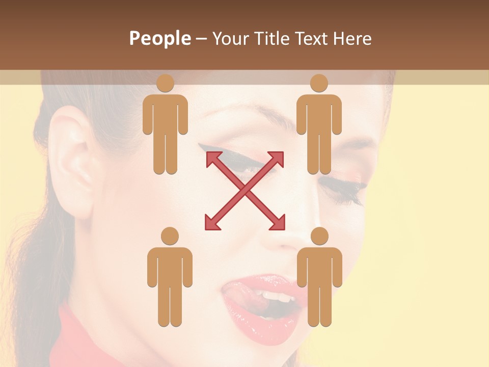 Fashion Background Yellow PowerPoint Template