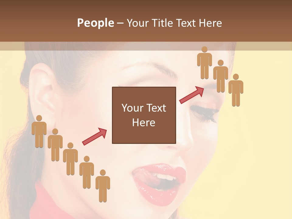 Fashion Background Yellow PowerPoint Template