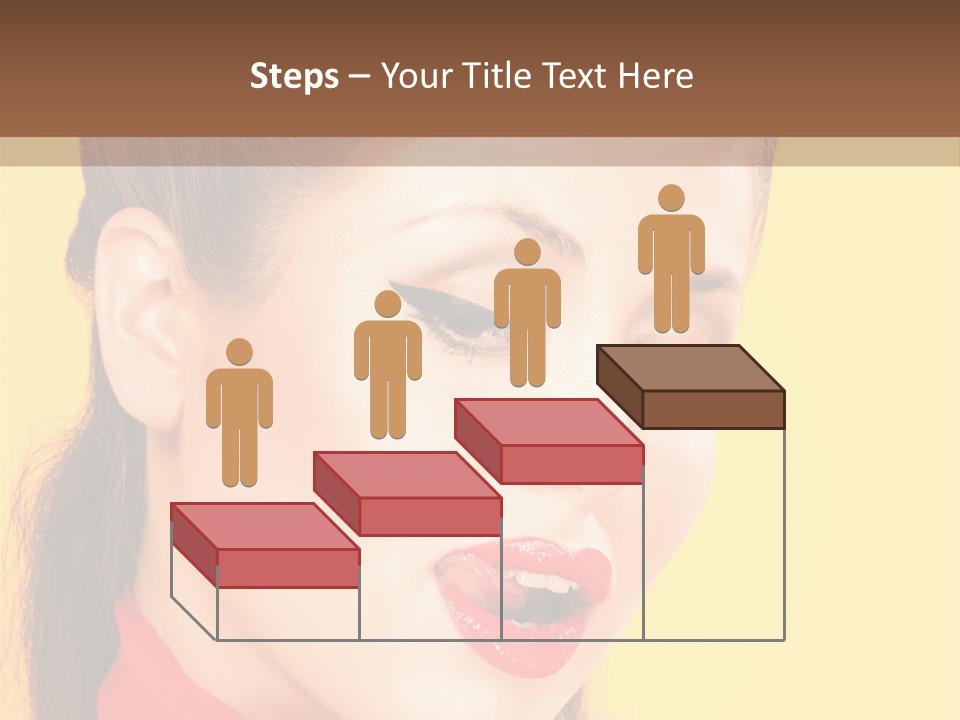 Fashion Background Yellow PowerPoint Template