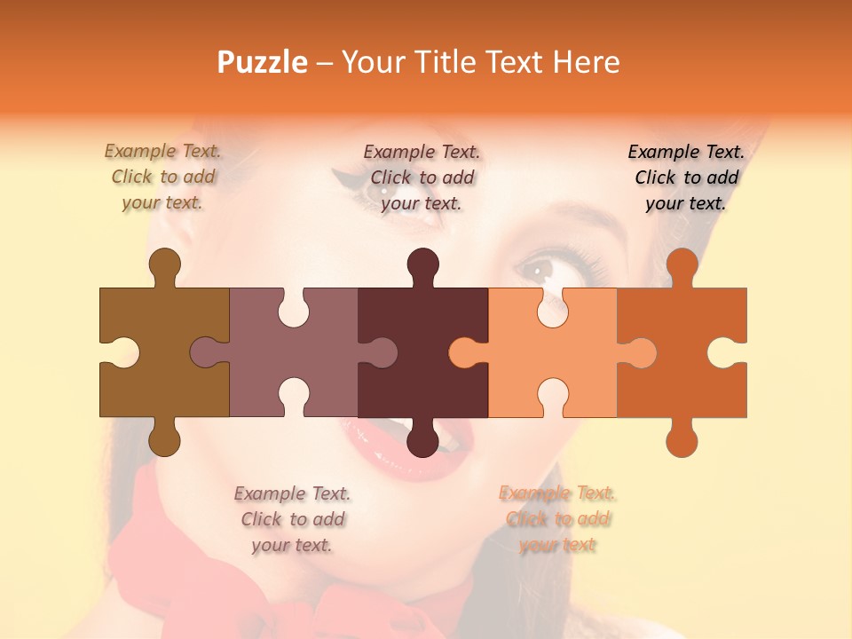 Lip People Glamour PowerPoint Template