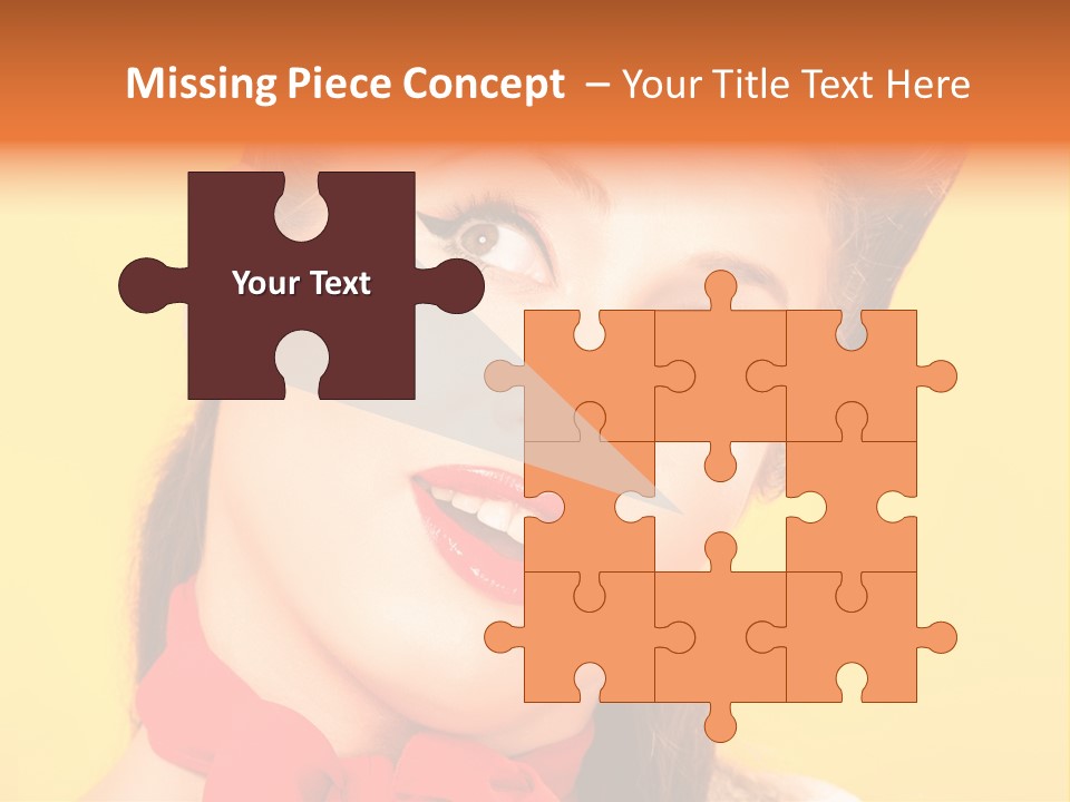 Lip People Glamour PowerPoint Template