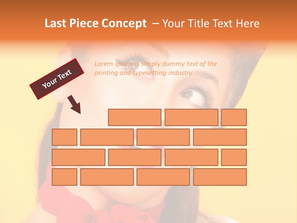 Lip People Glamour PowerPoint Template