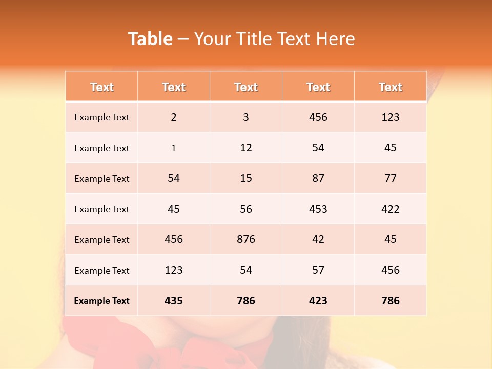 Lip People Glamour PowerPoint Template