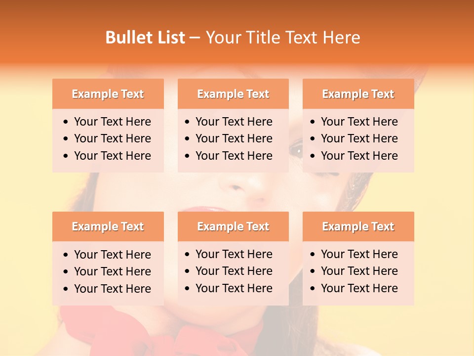 Lip People Glamour PowerPoint Template