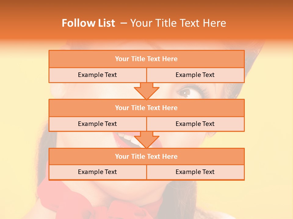 Lip People Glamour PowerPoint Template